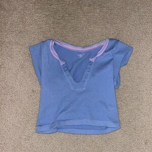 go for gold urban blue top